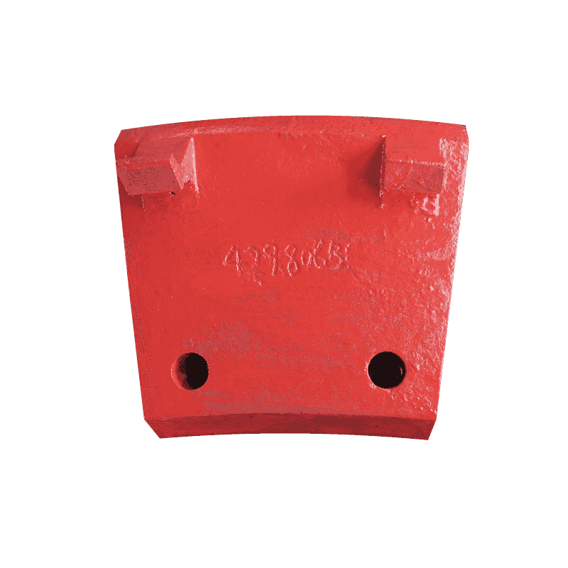 颚式破碎机高锰钢侧护板